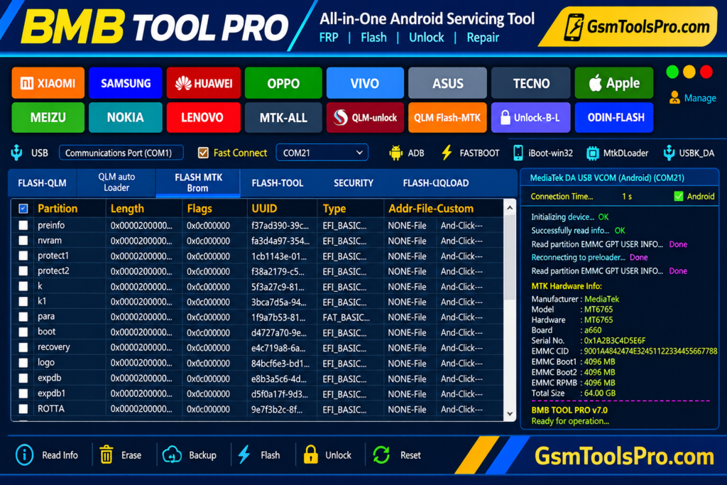 BMB Tool v7.0 Download Free Setup 100% Activated