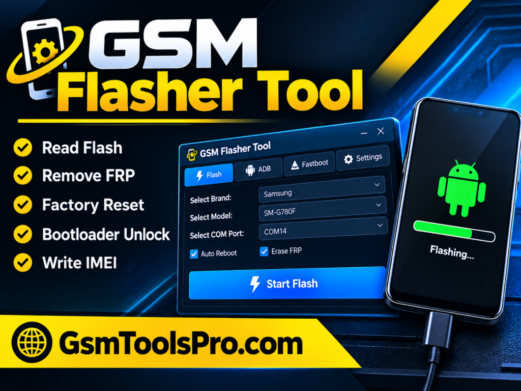 GSM Flasher Tool Free Download Setup for Windows 100% Working (2)