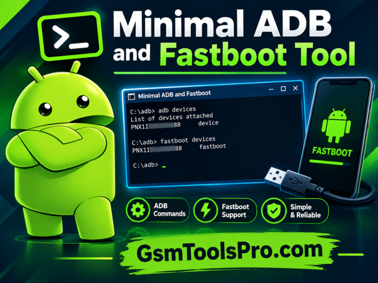 Minimal ADB and Fastboot Tool Free Setup[Activated 2026]