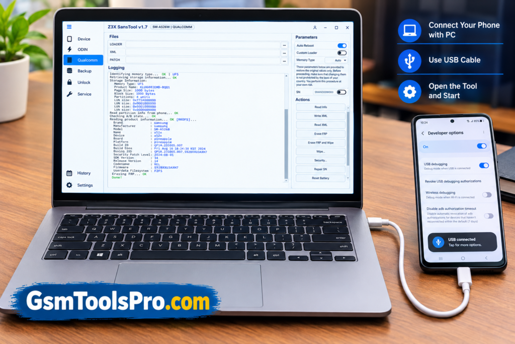 Sam Tool v1.36 Download FRP, Firmware & IMEI Tool Free for Windows 2 Sam Tool v1.36 Download FRP, Firmware & IMEI Tool for Windows